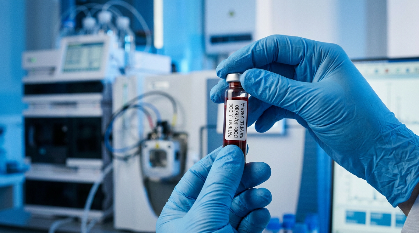 از طیف‌سنجی جرمی پیشرفته (Mass Spectrometry) برای شناسایی قطعات میکروسکوپی پروتئین‌های مرتبط با آلزایمر در خون استفاده می‌شود.