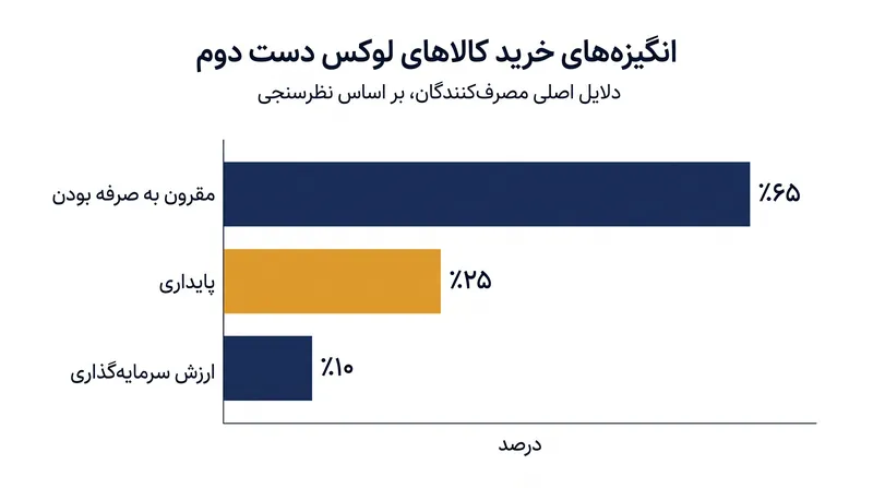 مصرفکنندگان ترکیبی از انگیزههای مالی و اخلاقی را برای مشارکت در اقتصاد مد چرخشی ذکر میکنند.