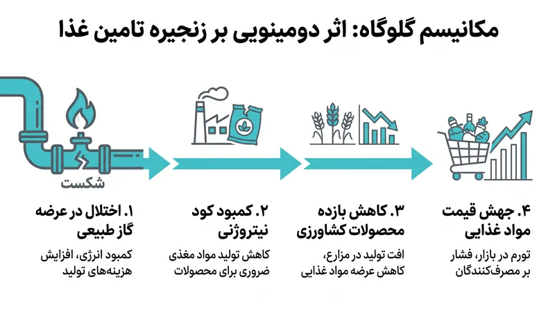 مدلهای اقتصادی استاندارد اغلب کانال انتقال پنهانی را که عرضه گاز طبیعی را به امنیت غذایی جهانی متصل میکند، نادیده میگیرند.