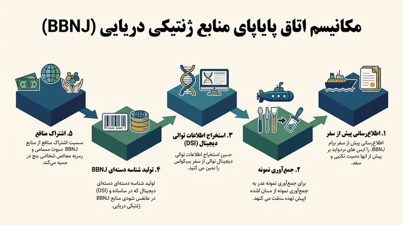 نحوه ردیابی منابع ژنتیکی دریایی توسط معاهده، از کف اقیانوس تا آزمایشگاههای تجاری.