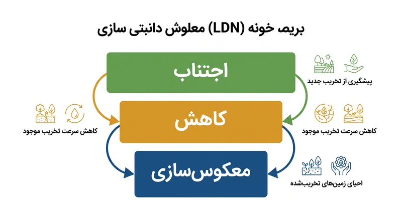 چارچوب LDN اجتناب از تخریب جدید را بر روند پرهزینه معکوس کردن آسیب‌های گذشته اولویت می‌دهد.