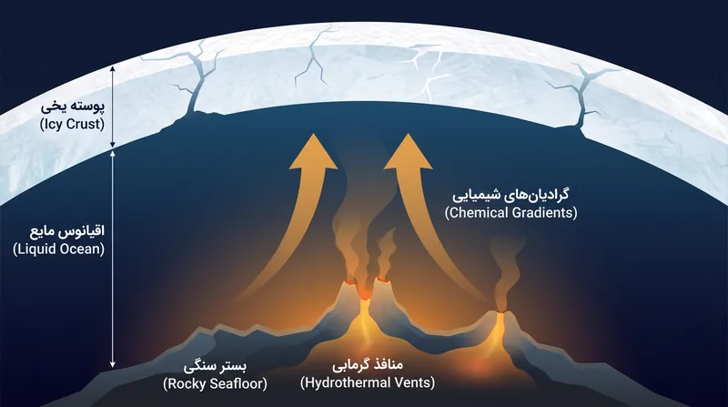 اگر سلول‌سازی یک فرآیند قابل تکرار باشد، منافذ گرمابی در قمرهایی مانند انسلادوس به اهداف اصلی اخترزیست‌شناسی تبدیل می‌شوند.