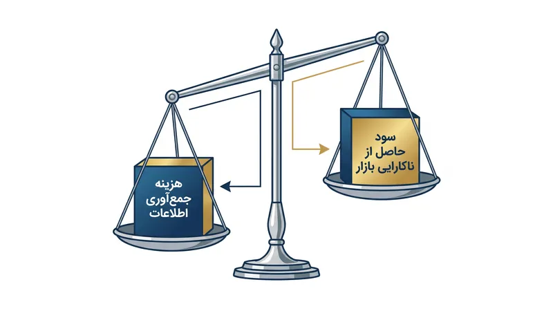 پارادوکس گروسمن-استیگلیتز نشان می‌دهد که بازارها باید فقط به اندازه‌ای ناکارا باشند که به کسانی که اطلاعات را کشف می‌کنند پاداش دهند، اما نه به اندازه‌ای که بتوانند بر هزینه‌های خود غلبه کنند.