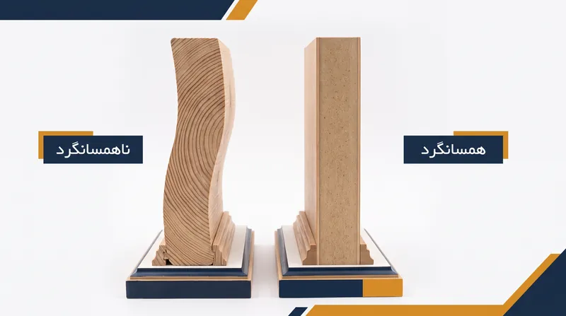 هسته‌های مهندسی‌شده تنش را به طور یکنواخت در تمام جهات توزیع می‌کنند و از تاب برداشتن رایج در چوب طبیعی جلوگیری می‌کنند.