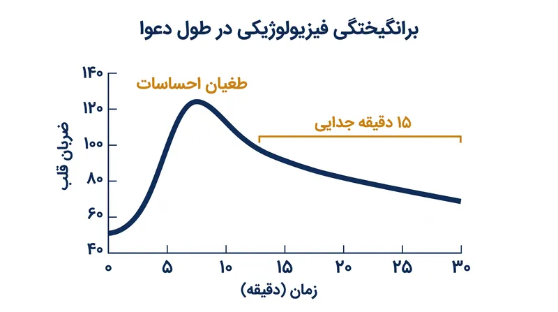 وقتی ضربان قلب از ۱۰۰ تپش در دقیقه فراتر می‌رود، پردازش شناختی افت می‌کند و جدایی فیزیکی پیش از هرگونه ترمیمی ضروری می‌شود.