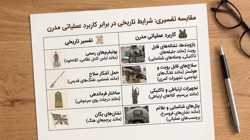 سیر تحول الزام داشتن نشان متمایزکننده در حقوق عملیاتی مدرن.