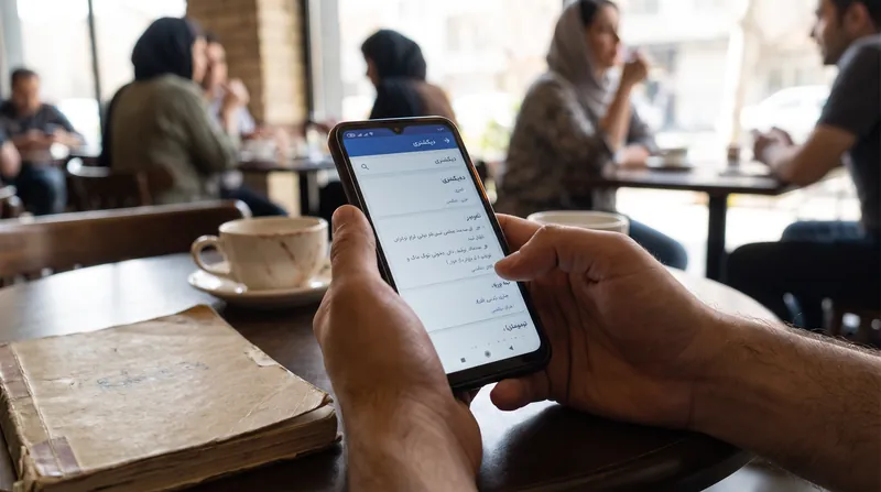 A modern smartphone displaying a digital dictionary app resting on top of an open traditional printed dictionary.