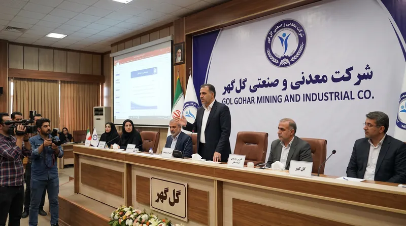 دروازه‌بان تیم فوتبال گل‌گهر سیرجان در حال شیرجه زدن و مهار توپ در یک مسابقه شبانه