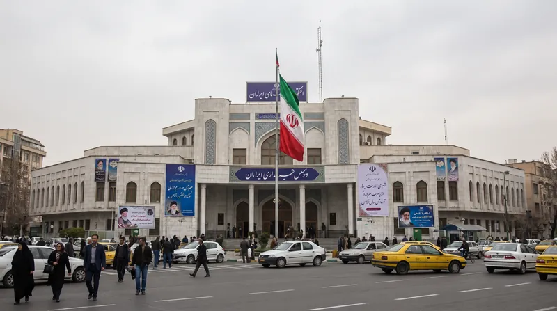 نمای باز از جلسه علنی مجلس شورای اسلامی ایران با حضور نمایندگان در حال بررسی طرح‌های اقتصادی.