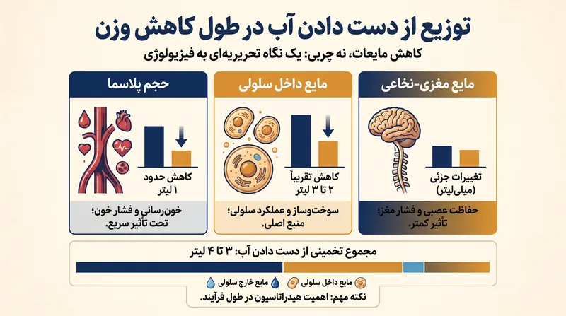 کم‌آبی شدید، مایعات را از پلاسمای خون و مایع مغزی-نخاعی که محافظ مغز است، تخلیه می‌کند.