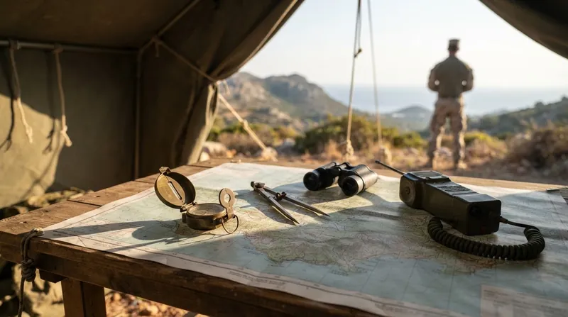 تصویرسازی: فرماندهان نظامی دو کشور در حال بررسی نقشه‌های میدانی و هماهنگی تاکتیک‌های عملیاتی.