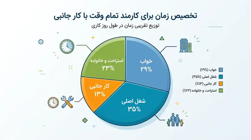 تخصیص دقیق زمان برای جلوگیری از فرسودگی شغلی ضروری است.