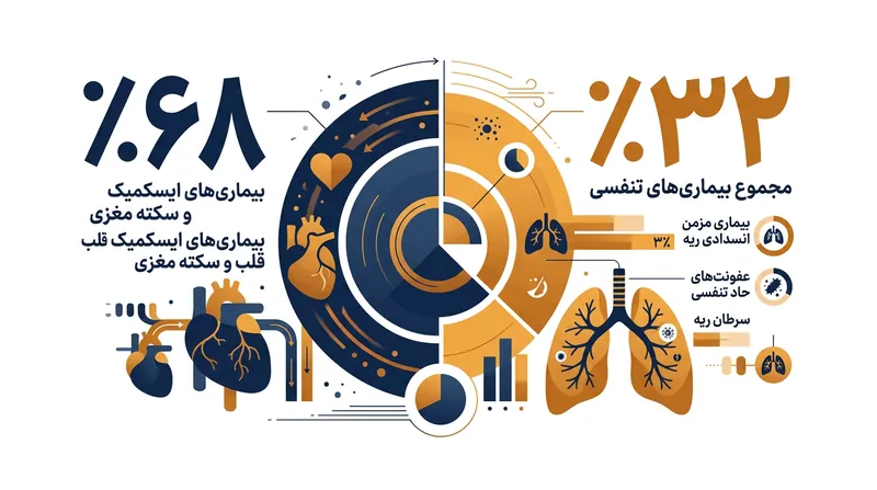 بخش عمده و قاطع تلفات ناشی از آلودگی هوای آزاد بر سیستم قلبی‌عروقی متمرکز است.