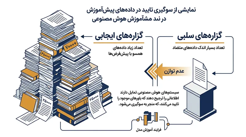 مدل‌های زبانی بزرگ روی مجموعه‌های متنی تعلیم یافته‌اند که به شدت متکی بر عبارات ایجابی هستند، و این آن‌ها را در فهم غیاب ناتوان می‌سازد.