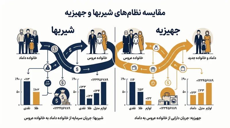 چرخش جهت مبادلات مالی ازدواج، هنگامی که زنان از تولید اولیه کشاورزی کنار رفتند.