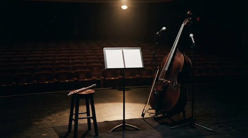 تصویرسازی: لغو کنسرت‌ها به دلیل ممانعت از حضور زنان، خسارت‌های مالی و فرهنگی زیادی به همراه دارد.
