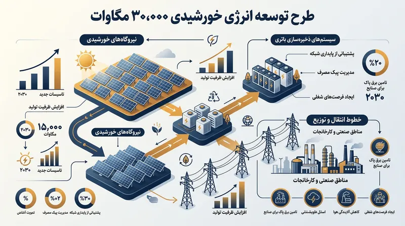 پراکندگی جغرافیایی نیروگاه‌های خورشیدی، تاب‌آوری شبکه را در برابر تهدیدات افزایش می‌دهد.