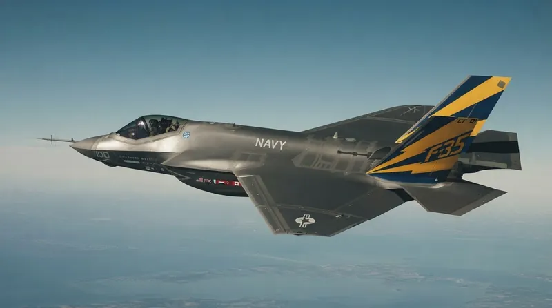 نخستین فرود و پرتاب موفق جنگنده رادارگریز F-35C از روی ناو هواپیمابر جان اف کندی
