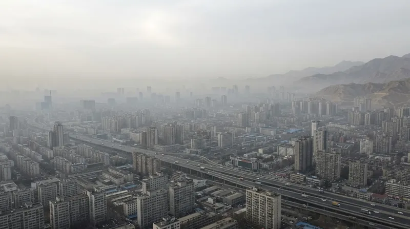 تصویرسازی: هوای آلوده و مه دود غلیظ در شهر تهران