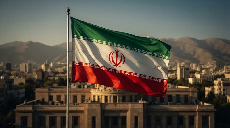نمای بیرونی ساختمان دیوان عدالت اداری در تهران با آسمان آبی