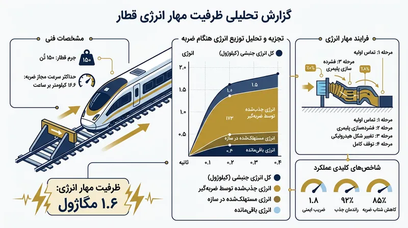 یک درفت‌گیر استاندارد تیپ ۱۰ می‌تواند انرژی جنبشی ناشی از اتصال یک قطار ۱۵۰ تنی با سرعت تا ۱۶.۶ کیلومتر بر ساعت را در خود مهار کند.