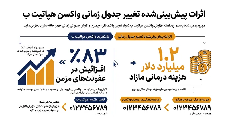 مدل‌سازی محققان Mass General Brigham پیامدهای وخیم حذف دوز همگانی بدو تولد را تصویر می‌کند.