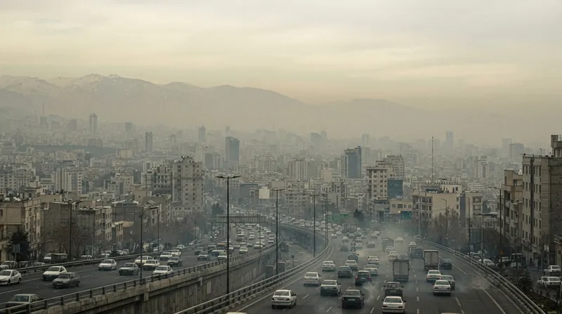 تصویرسازی: فرسودگی ناوگان حمل‌ونقل و مصرف بالای سوخت‌های فسیلی، کیفیت هوای کلان‌شهرها را به شدت کاهش داده است.
