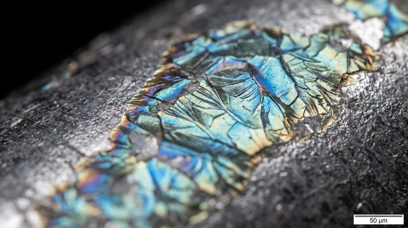 The alloy utilizes a sequential dual-passivation mechanism, forming a secondary manganese layer at high voltages.