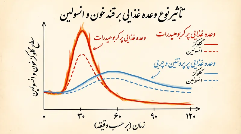 پروتئین و چربی انرژی پایدار فراهم می‌کنند، بدون جهش‌های شدید انسولین که مرتبط با کربوهیدرات‌های تصفیه‌شده هستند.