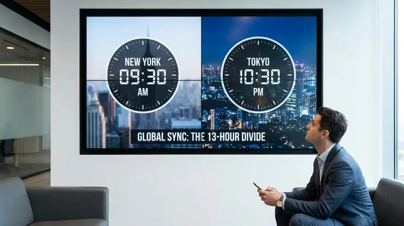 Multinational companies must balance employee downtime with the logistical realities of global time zones.
