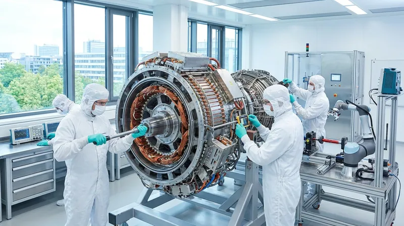 مهندسان در MTU Aero Engines از هم‌اکنون آزمایش موتورهای الکتریکی و پشته‌های پیل سوختی را برای نمونه‌های اولیه هواپیماهای منطقه‌ای آغاز کرده‌اند.