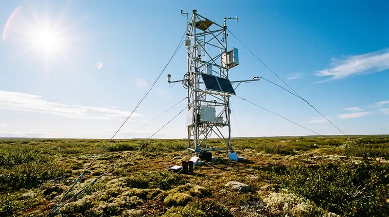 دانشمندان از برج‌های شار (Flux Towers) و داده‌های ماهواره‌ای برای اندازه‌گیری تبادل دی‌اکسید کربن بین زمین و جو در زمان واقعی استفاده می‌کنند.