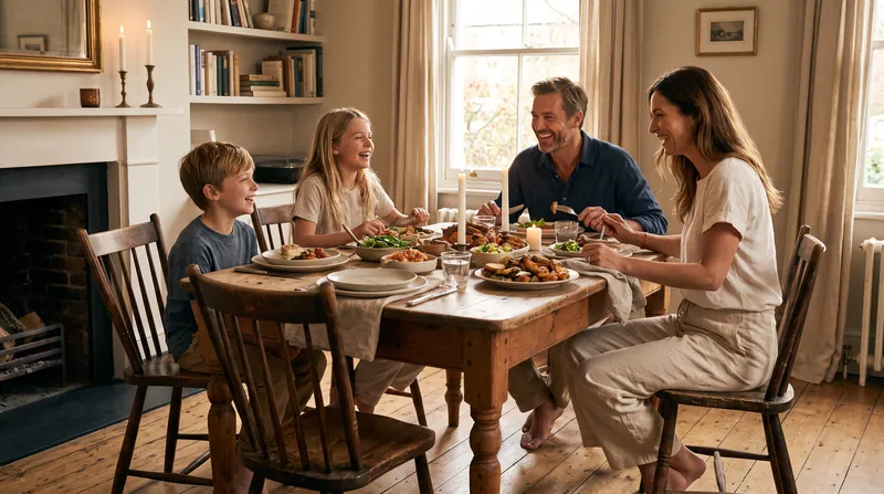 Establishing tech-free zones, such as the dinner table, helps families lock in guaranteed periods of undivided attention.