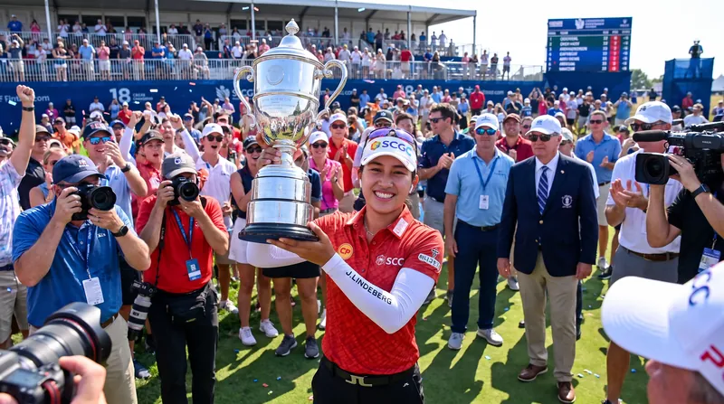 جینو تیتیکول اخیراً سومین عنوان خود در تور LPGA در فصل جاری را در مسابقات استاندارد پورتلند کلاسیک به دست آورد.