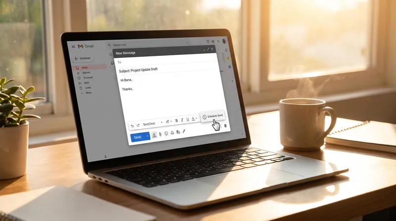 استفاده از قابلیت‌های ارسال زمان‌بندی شده، ضمن حفظ جریان کار، به زمان استراحت همکاران احترام می‌گذارد.