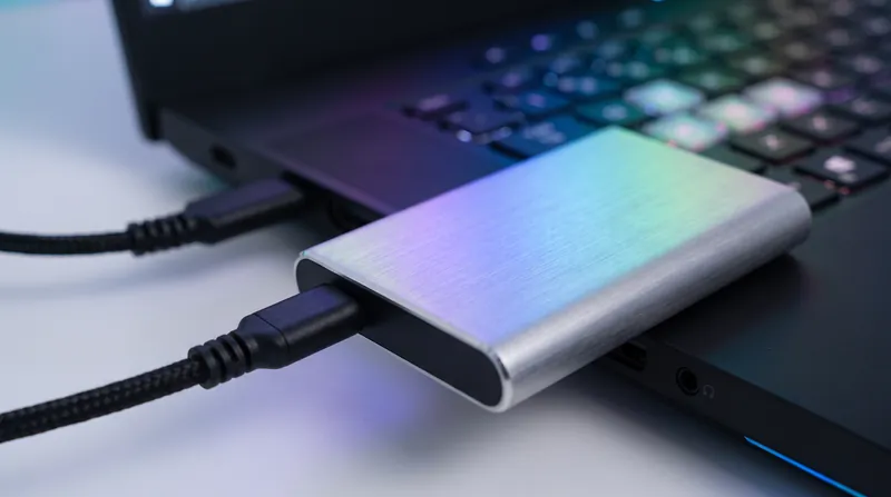 حافظه Portable SSD P9 جدید از USB4 برای رسیدن به سرعت‌هایی تا ۴۰۰۰ مگابایت بر ثانیه استفاده می‌کند.