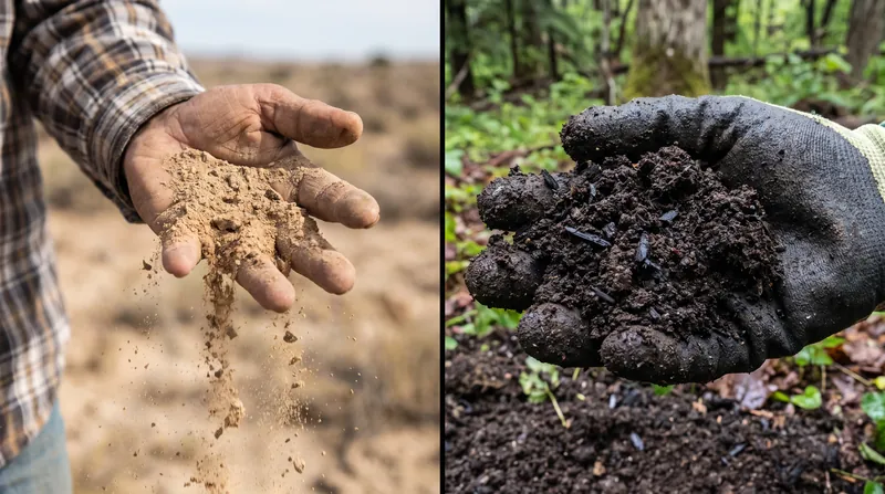 بیوچار به ویژه در افزایش ظرفیت مزرعه‌ای و نگهداری رطوبت خاک‌های شنی با زهکشی سریع مؤثر است.