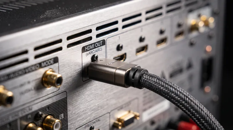 Lossless audio formats require an eARC connection to pass the massive data load to a receiver.