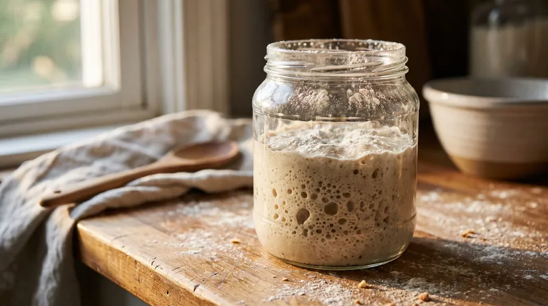 مخمرهای وحشی و باکتری‌ها یک اکوسیستم پیچیده و بسیار سازمان‌یافته را درون مایه خمیرترش تشکیل می‌دهند.