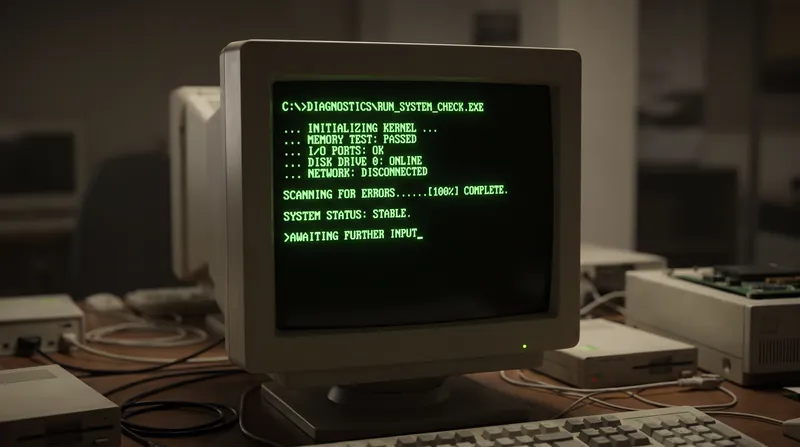 کاربران می‌توانند وضعیت اولیه سلامت درایو خود را مستقیماً از طریق Command Prompt ویندوز بررسی کنند.