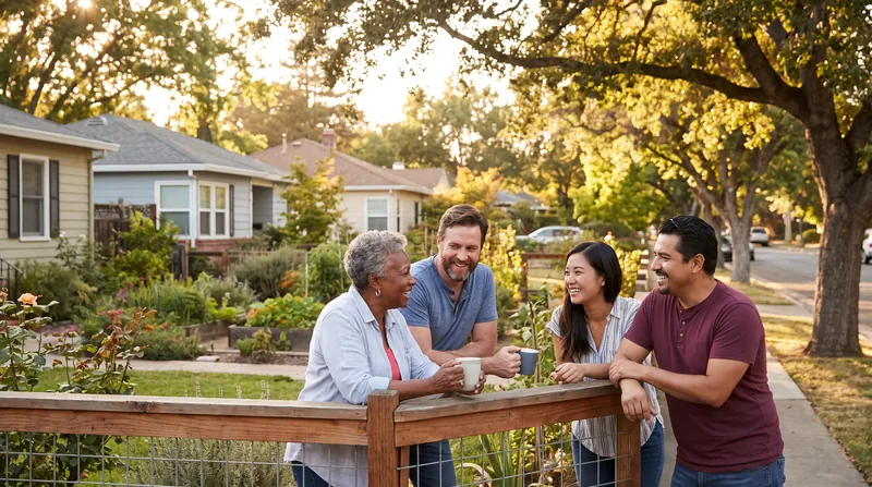 Collective efficacy relies on both mutual trust and the willingness to intervene in neighborhood issues.