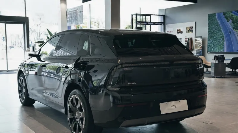 The AUDI E7X electric SUV, developed specifically for the Chinese market, launched in May 2026.